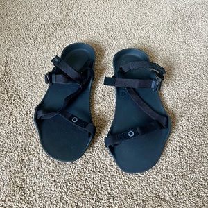 Zero drop ‘Zero’ brand black womens sandals size 8